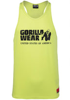 Gorilla Wear Classic Tank Top - Wild Lime - Afbeelding 7