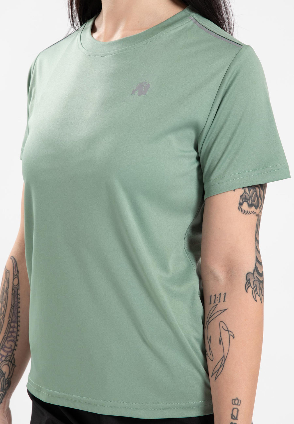 Gorilla Wear Mokena T-shirt - Groen - Afbeelding 5