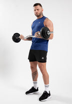 Gorilla Wear Easton Tank Top - Blauw - In gebruik