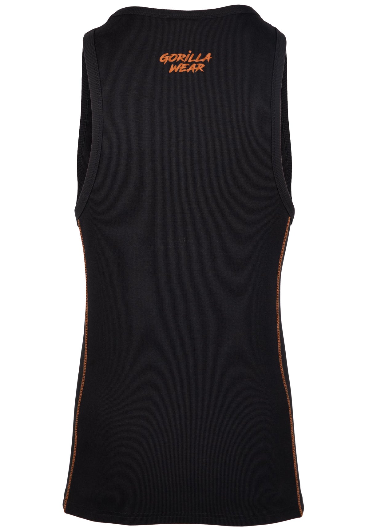 Gorilla Wear Monterey Tank Top - Zwart/Oranje - Afbeelding 8
