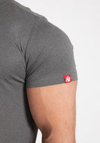 Gorilla Wear Classic Training T-shirt - Grijs Gemêleerd - Afbeelding 9
