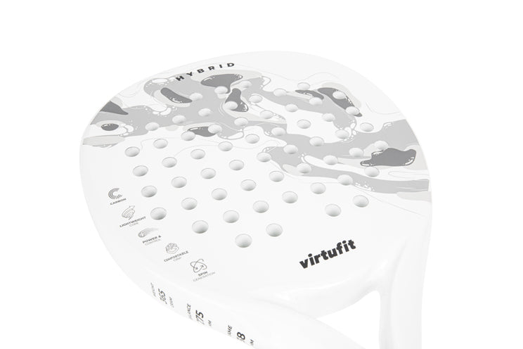 VirtuFit Hybrid Padel Set - Wit - Grijs - Afbeelding 5