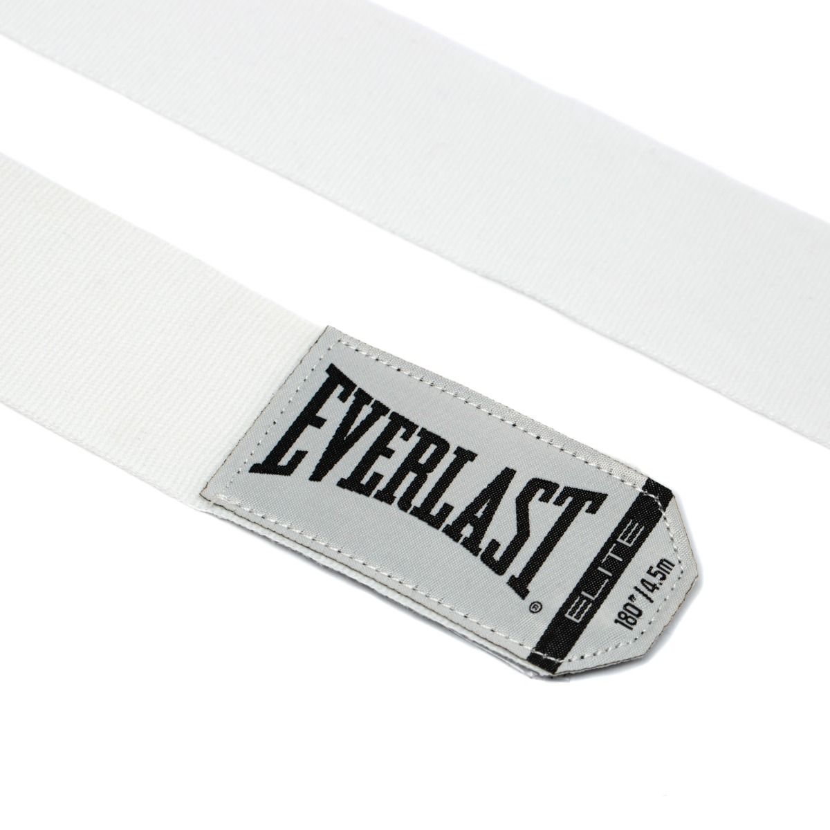 Everlast Elite Hand Wraps - Wit - 457 cm - In gebruik