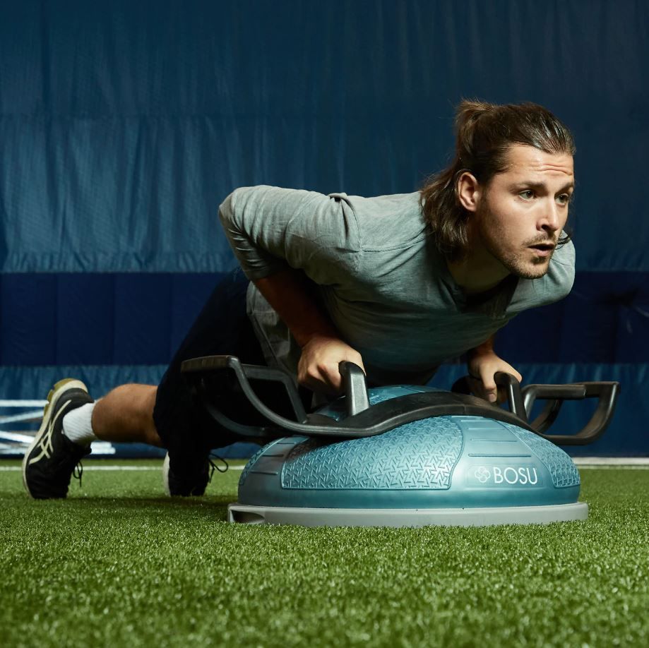 Bosu Helm / Push-Up Bar - Zwart - Afbeelding 8