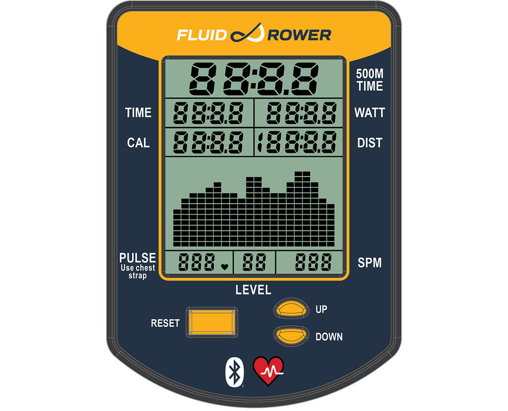 Fluid Rower Evolution E550 Roeitrainer - In gebruik