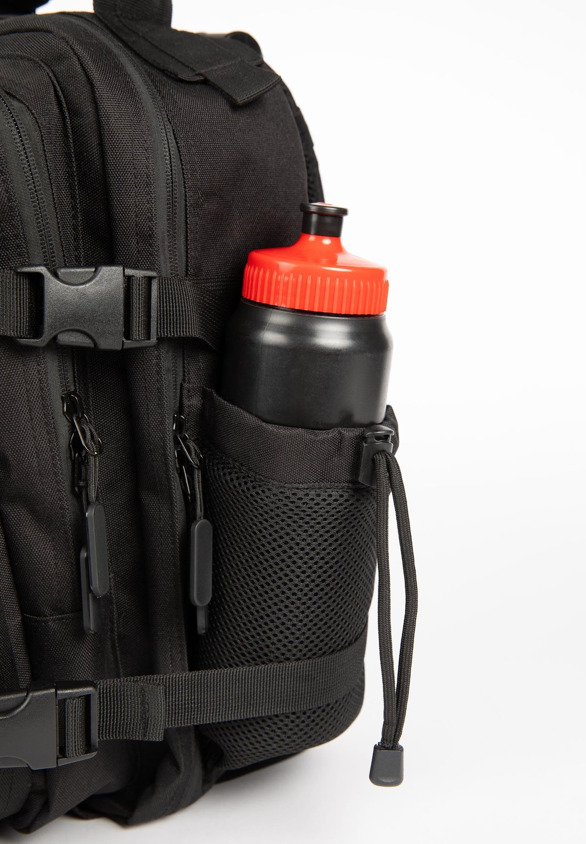Gorilla Wear Clyde Meal Prep Rugzak - Sporttas - Zwart - Achteraanzicht