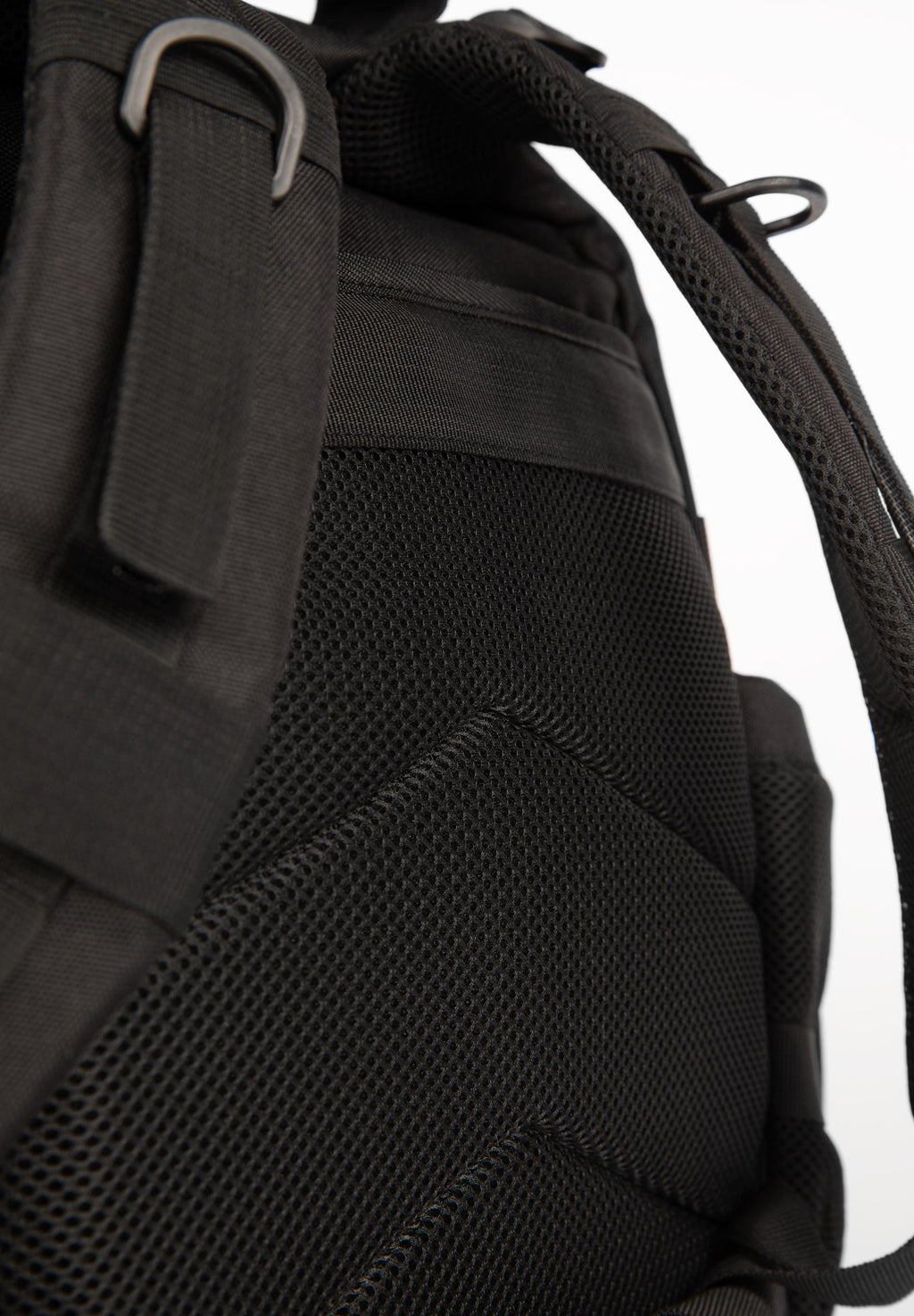 Gorilla Wear Clyde Meal Prep Rugzak - Sporttas - Zwart - Achteraanzicht