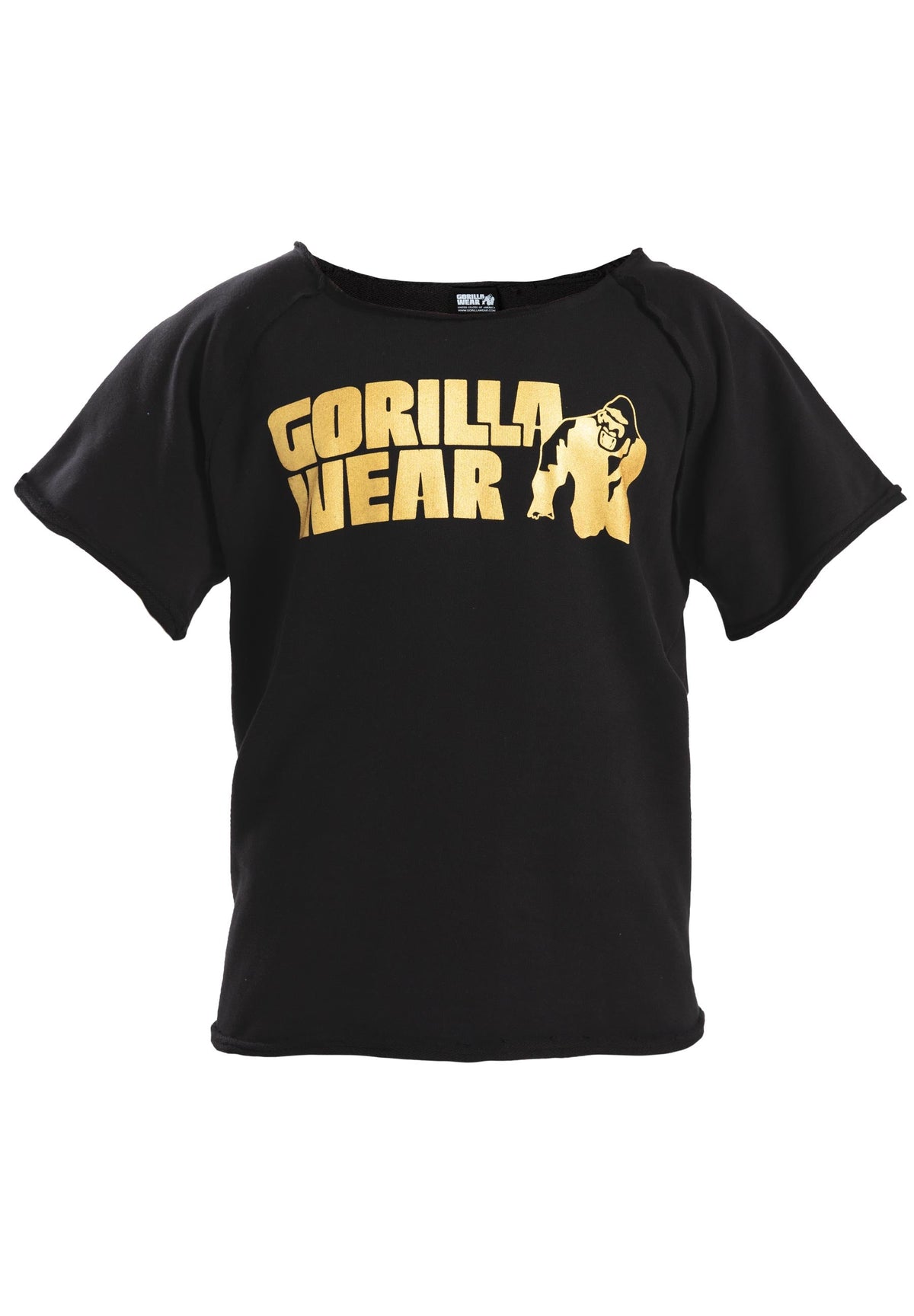 Gorilla Wear Classic Work Out Top - Zwart/Goud - Afbeelding 8