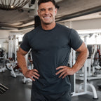 Reeva Premium Active Tee - Sport T-shirt  - Grijs - Afbeelding 7