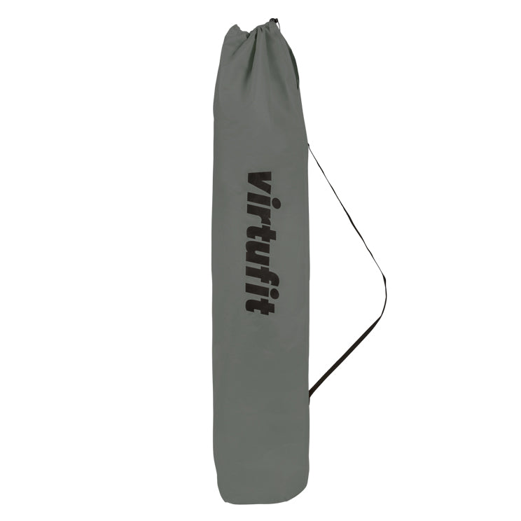 VirtuFit Opvouwbare Camping Stoel met Voetsteun - Strandstoel - Grijs - Tweedekans - Afbeelding 10