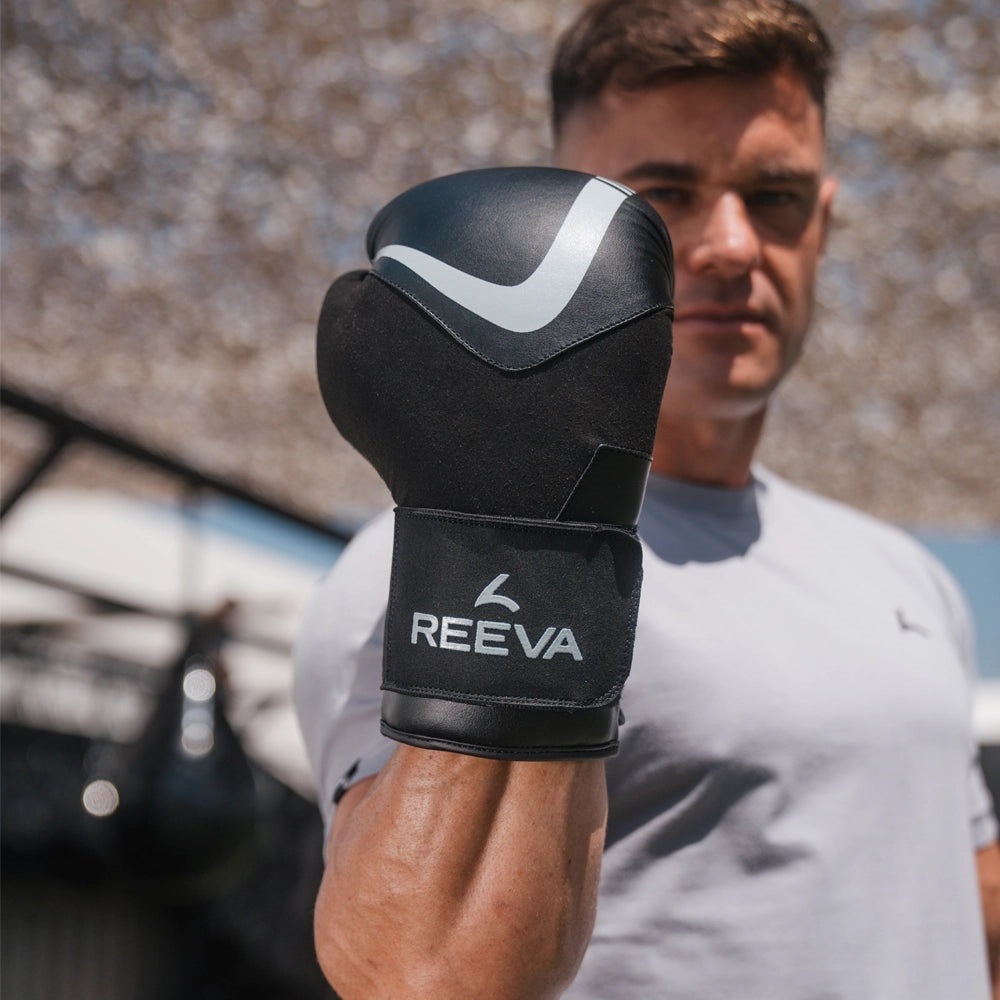 Reeva Bokshandschoenen - Leer - Zilver - Afbeelding 6