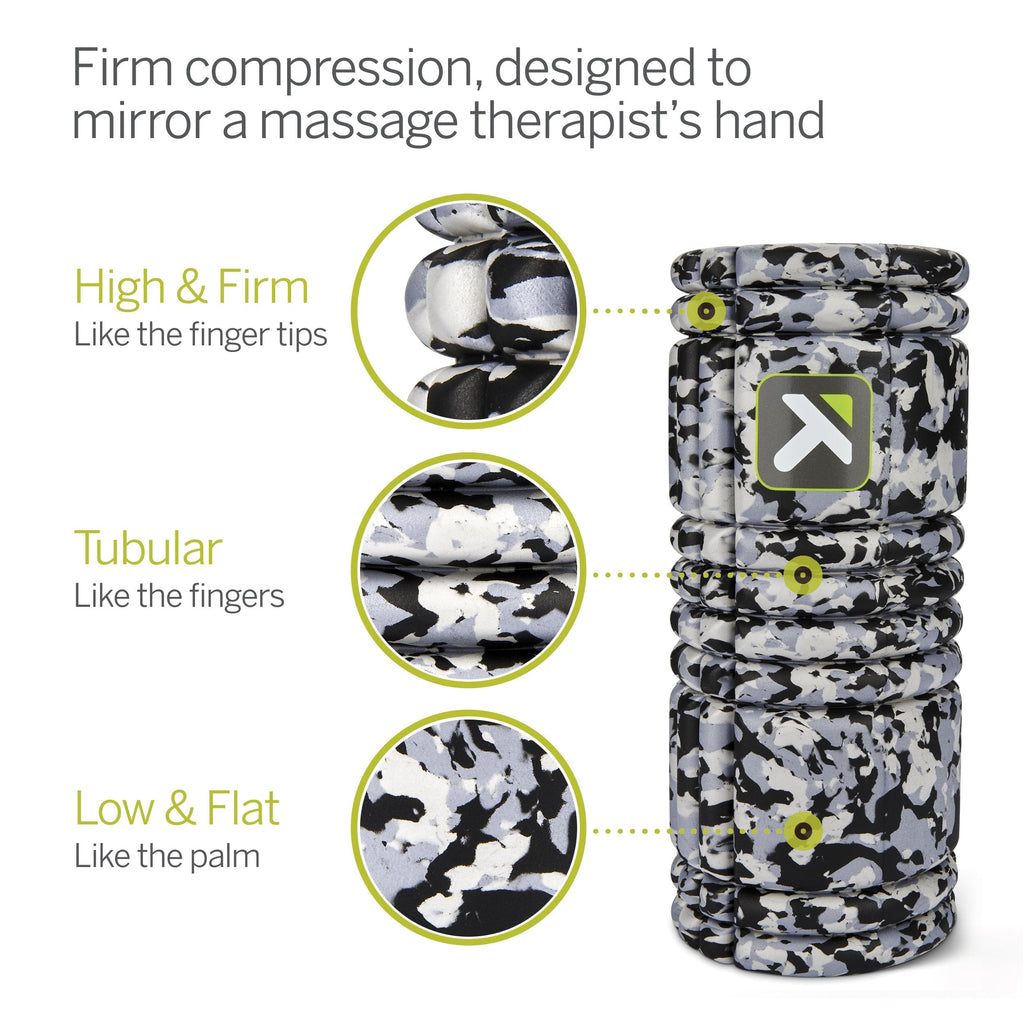 Triggerpoint Foam Roller The Grid 1.0 - Grijs Camo - Afbeelding 7