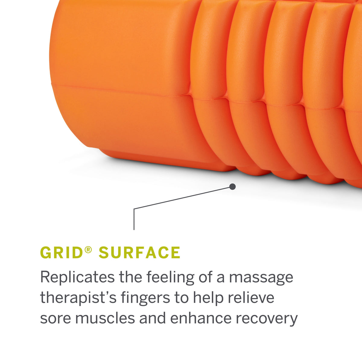 Triggerpoint Foam Roller Grid Travel - Oranje/Zwart - Afbeelding 8