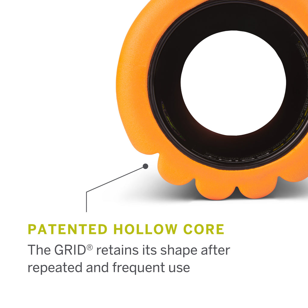 Triggerpoint Foam Roller Grid Travel - Oranje/Zwart - Afbeelding 9