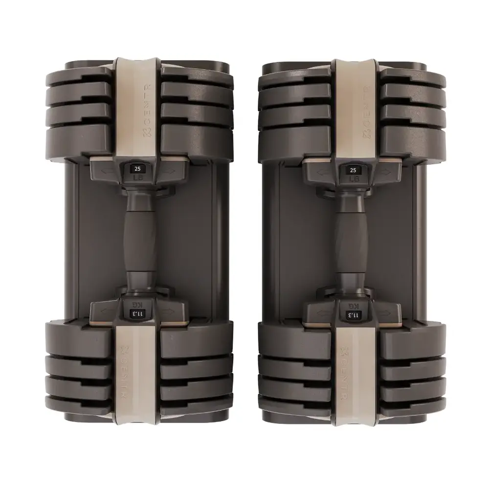 Centr Smart Stack 50 Verstelbare Dumbbell Set - 2,3 kg tot 22,5 kg - Afbeelding 9