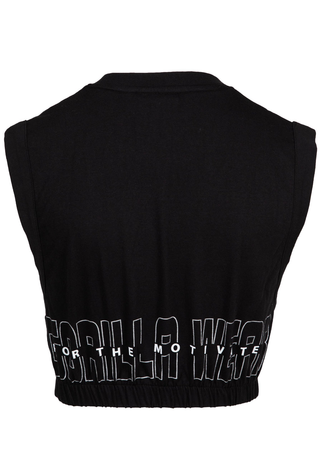 Gorilla Wear Albion Oversized Crop Top - Zwart - Afbeelding 8