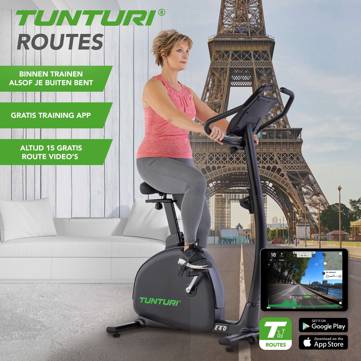 Tunturi Signature E40 Hometrainer - Afbeelding 12