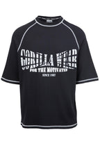 Gorilla Wear Finley Oversized T-shirt - Zwart/Rood - Afbeelding 8