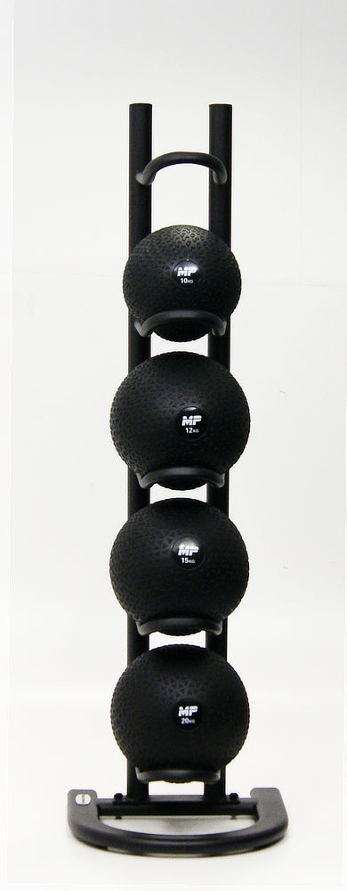 Muscle Power Opbergrek Medicijnballen Deluxe - In gebruik