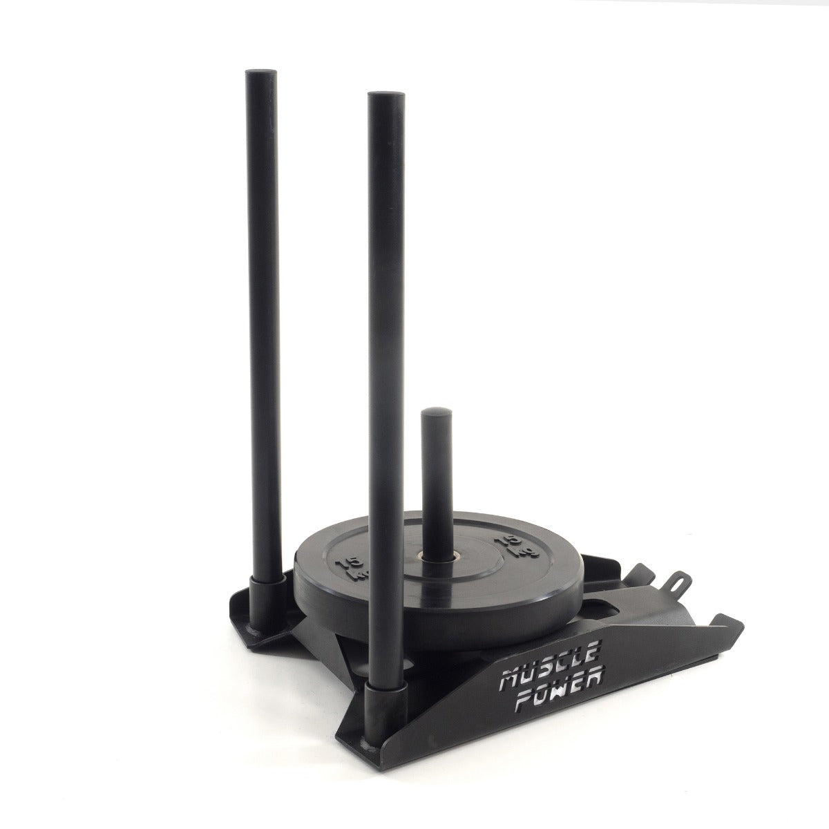 Muscle Power Slice Powersled - Zwart - In gebruik