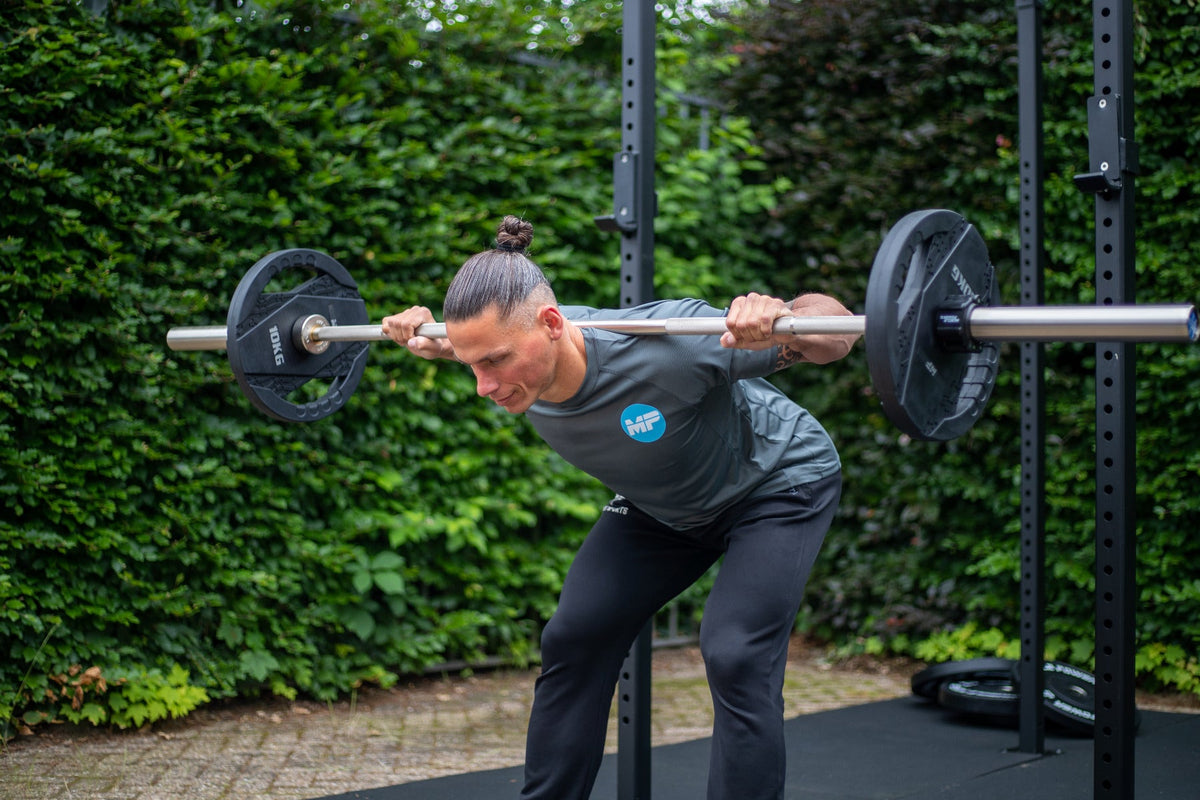 Muscle Power Olympische Halterstang 218 cm - High Performance - Afbeelding 8