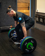 Muscle Power Olympische Hex Bar - Shrug Bar - Trap Bar - 160 cm - Afbeelding 7
