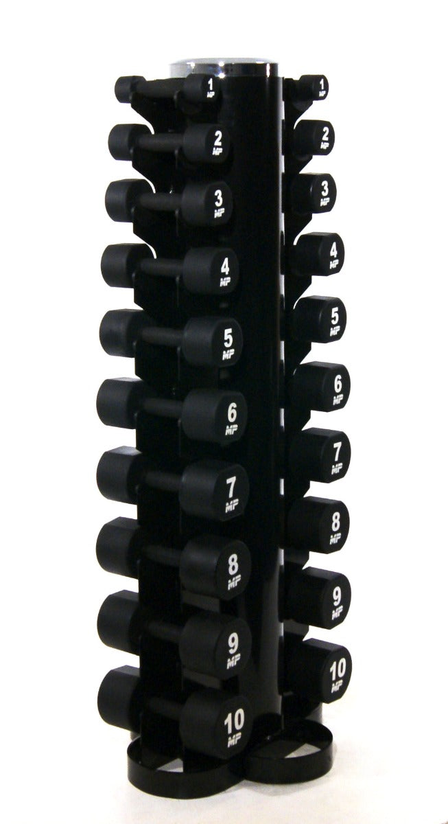 Muscle Power PU Dumbbell Set - 2 x 1 t/m 10 kg - Afbeelding 5