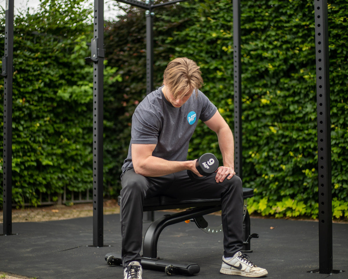Muscle Power PU Dumbbell Set - 2 x 1 t/m 10 kg - Afbeelding 6
