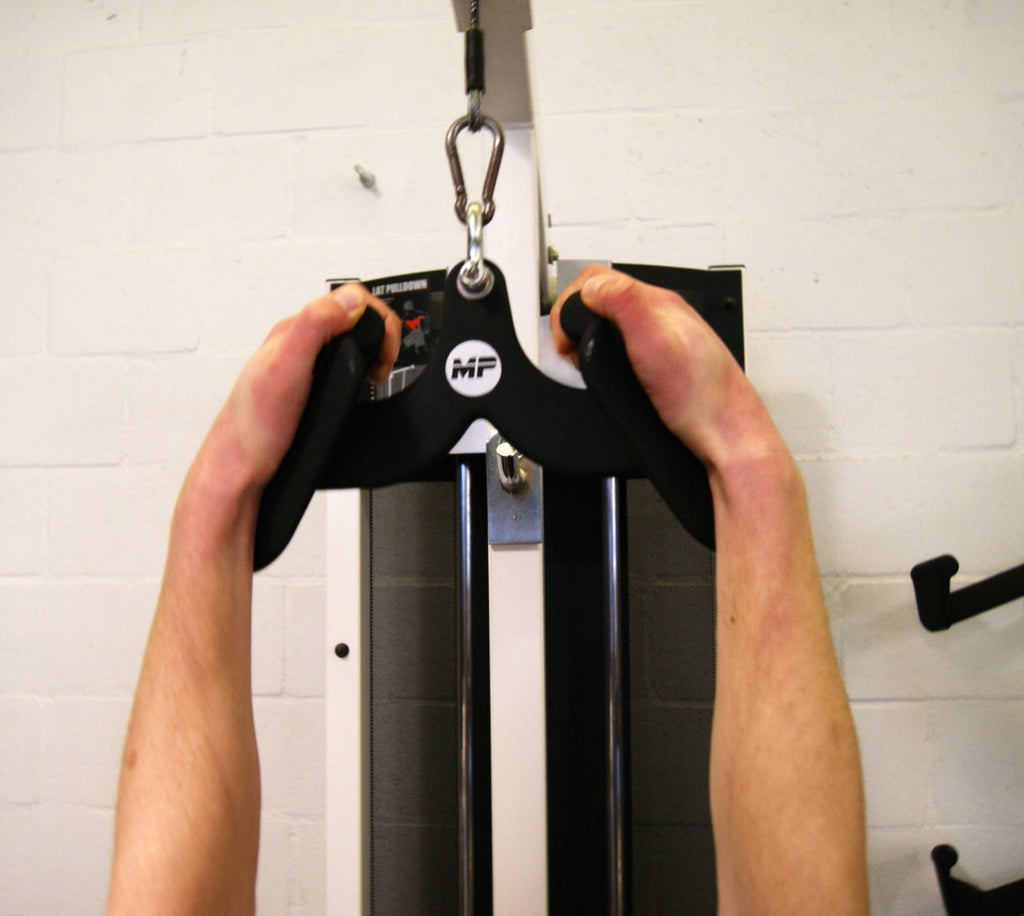 Muscle Power Small Foam Grip - Inside - In gebruik