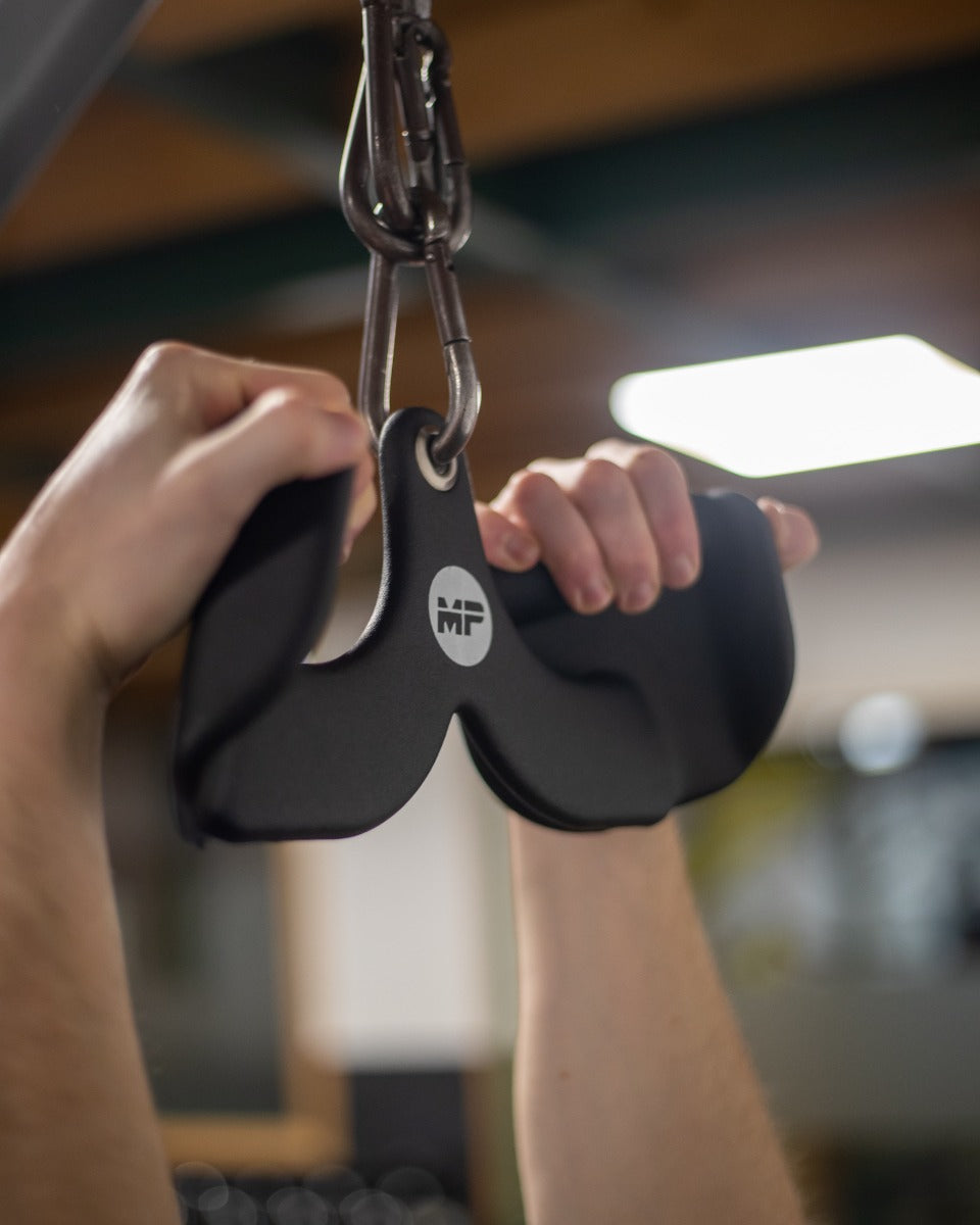 Muscle Power Extra Small Foam Grip - Outside - In gebruik