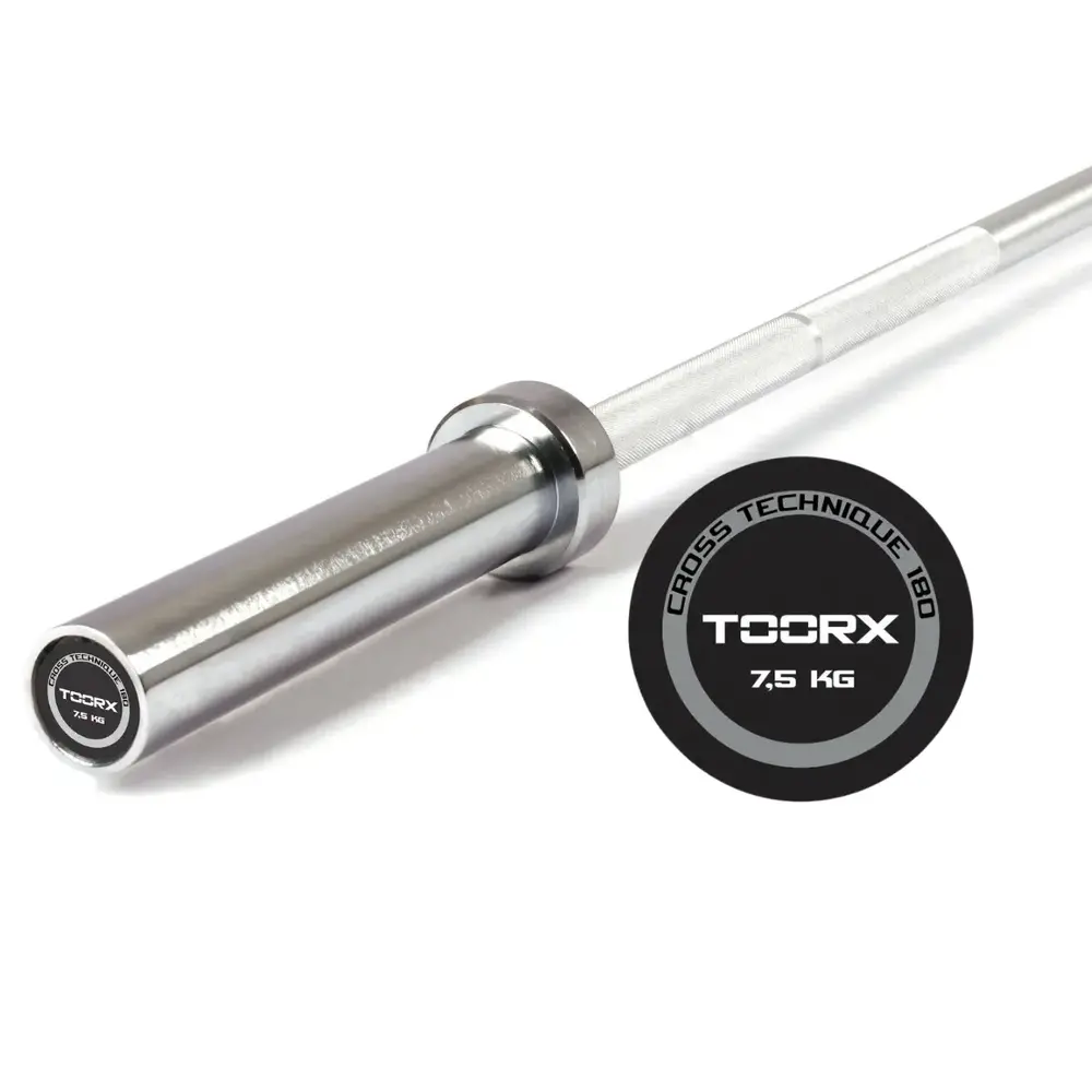 Toorx Professional BO-TEC180 Cross Technique Halterstang - 180 cm - In gebruik