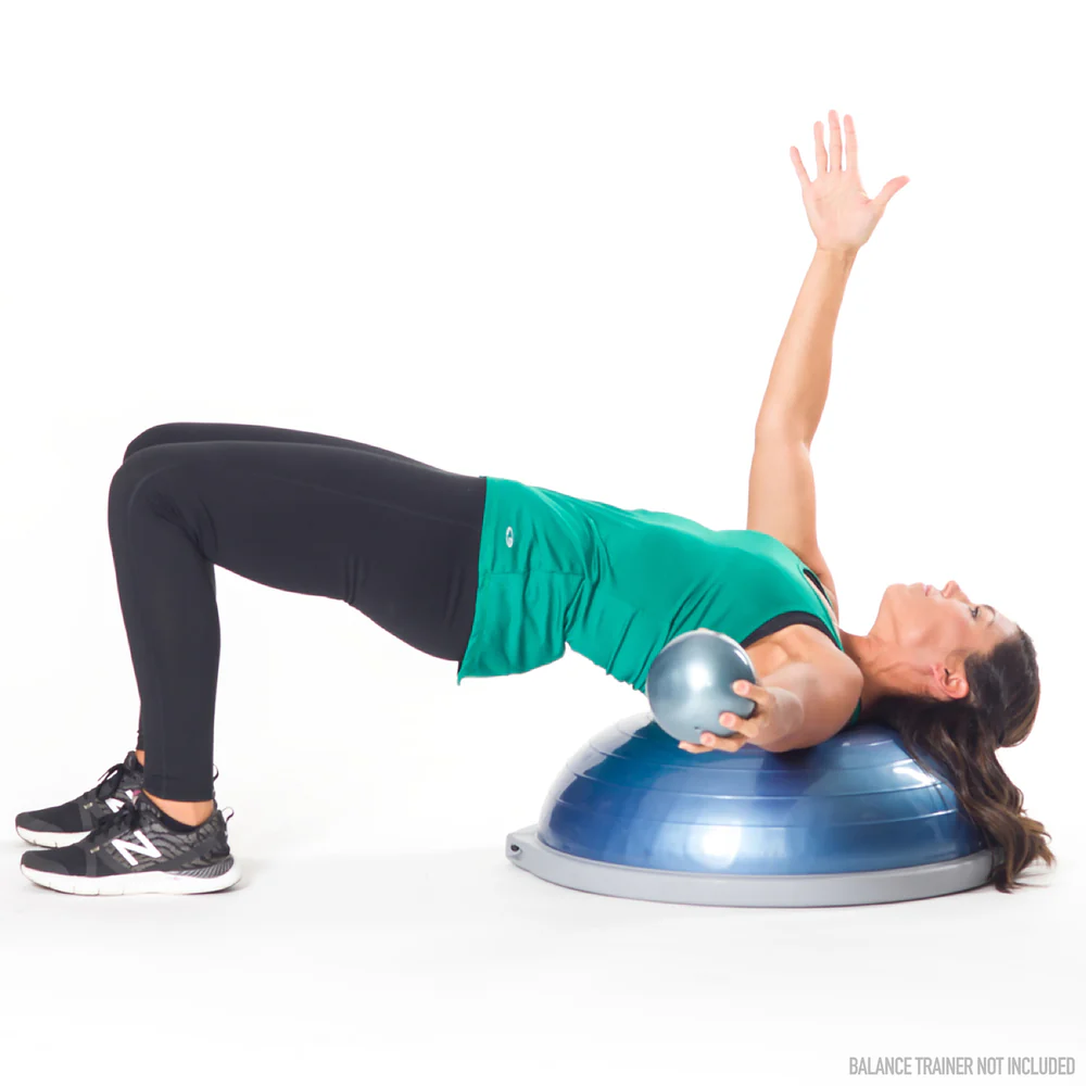 Bosu Toning Ball - 2 kg - Blauw - Afbeelding 8