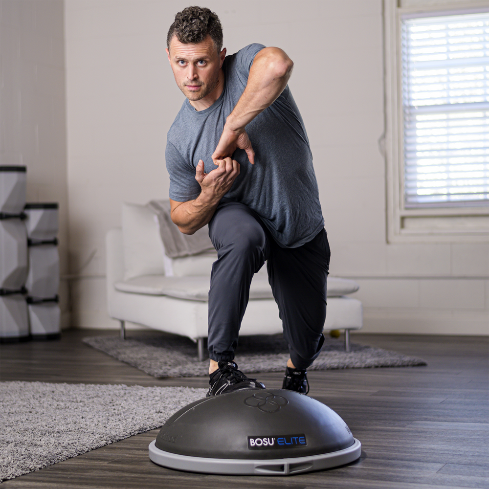 BOSU Elite Balance Trainer Weckmethod - Balanstrainer - In gebruik