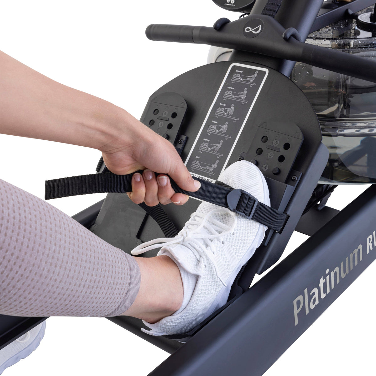 Tunturi Platinum RW30 Roeitrainer - Rower by Fluid - Afbeelding 7
