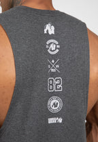Gorilla Wear Lopez Drop Armhole Tank Top - Donkergrijs - Afbeelding 5
