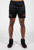 Gorilla Wear Broxton Shorts - Zwart - In gebruik