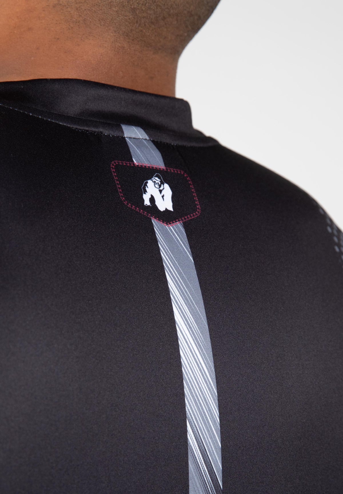 Gorilla Wear Clayton Tank Top - Zwart/Rood - Afbeelding 6