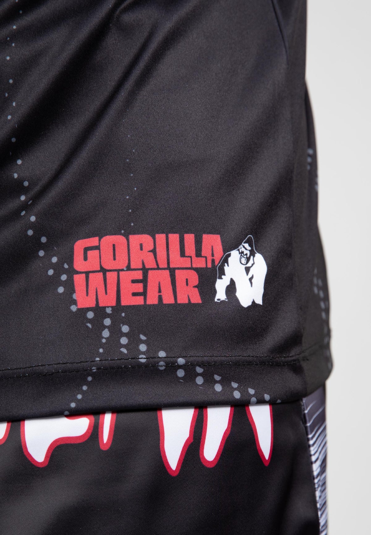 Gorilla Wear Clayton Tank Top - Zwart/Rood - Afbeelding 8
