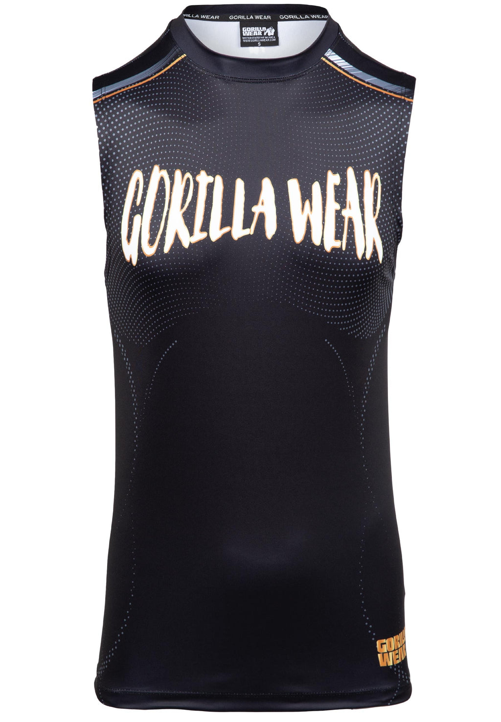 Gorilla Wear Clayton Tank Top - Zwart/Goud - Afbeelding 9