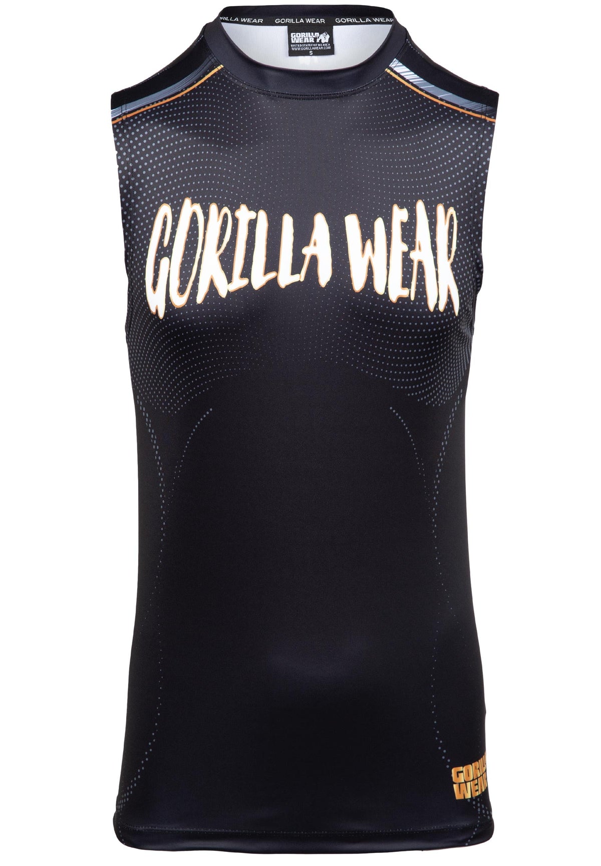 Gorilla Wear Clayton Tank Top - Zwart/Goud - Afbeelding 9
