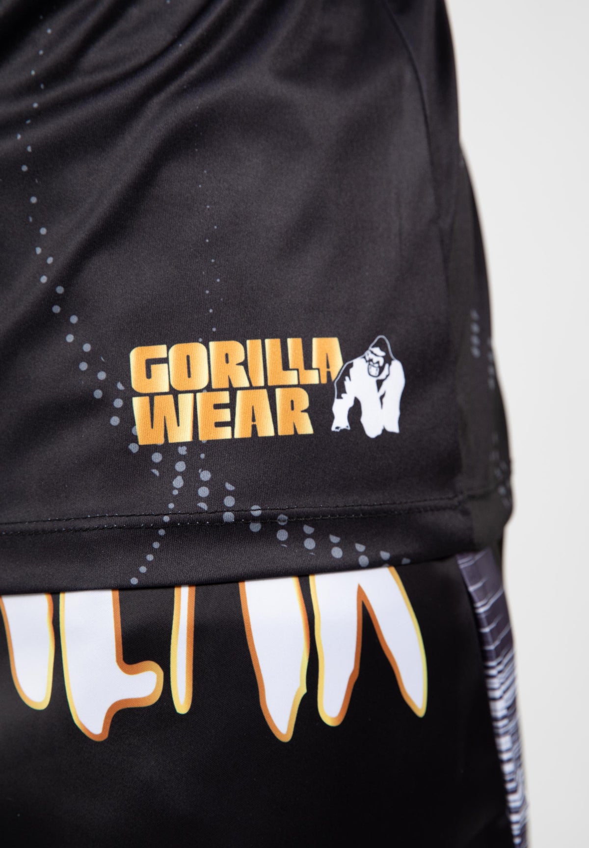 Gorilla Wear Clayton T-shirt - Zwart/Goud - Afbeelding 8