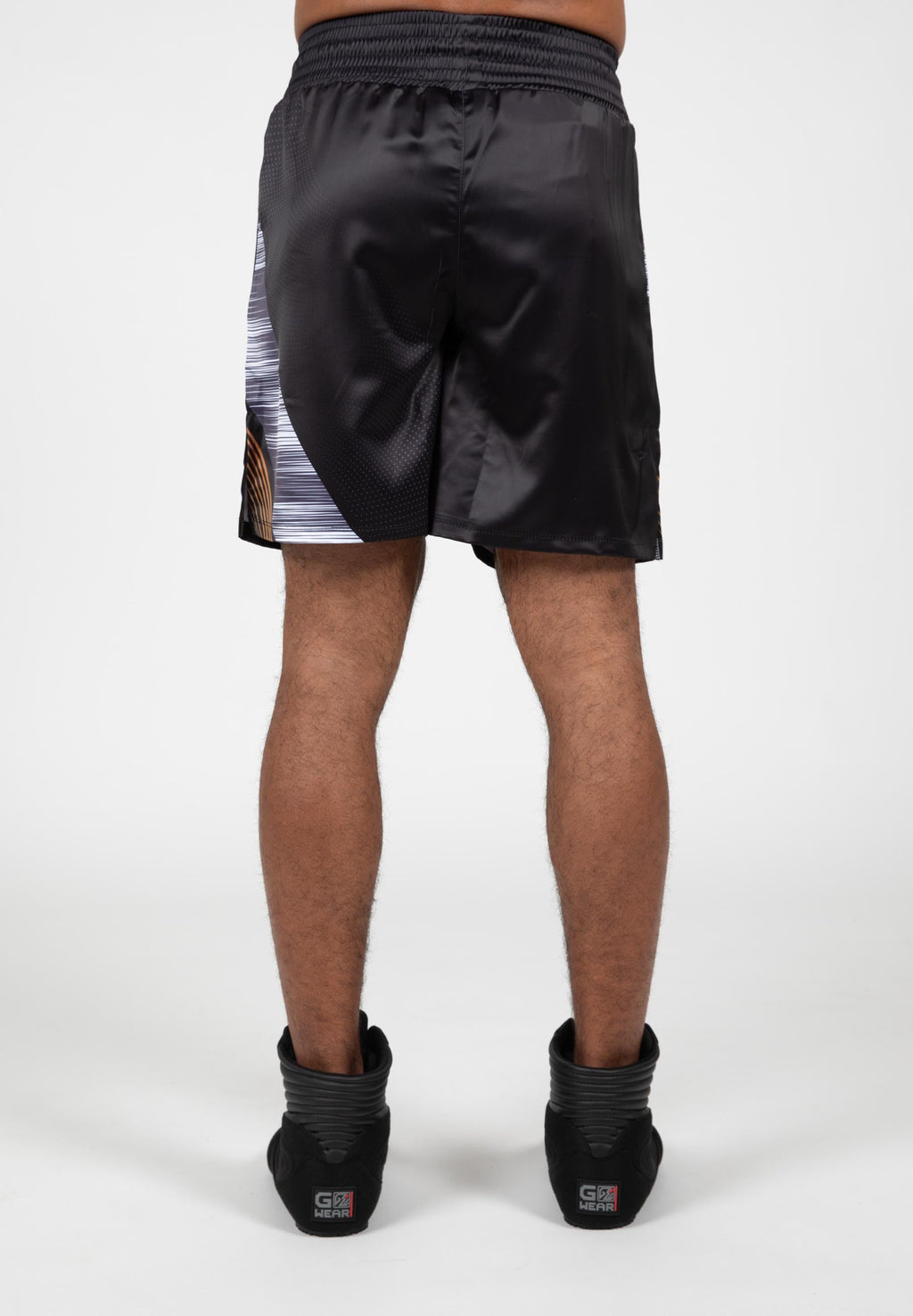 Gorilla Wear Clayton Boxing Shorts - Zwart/Goud - Afbeelding 6