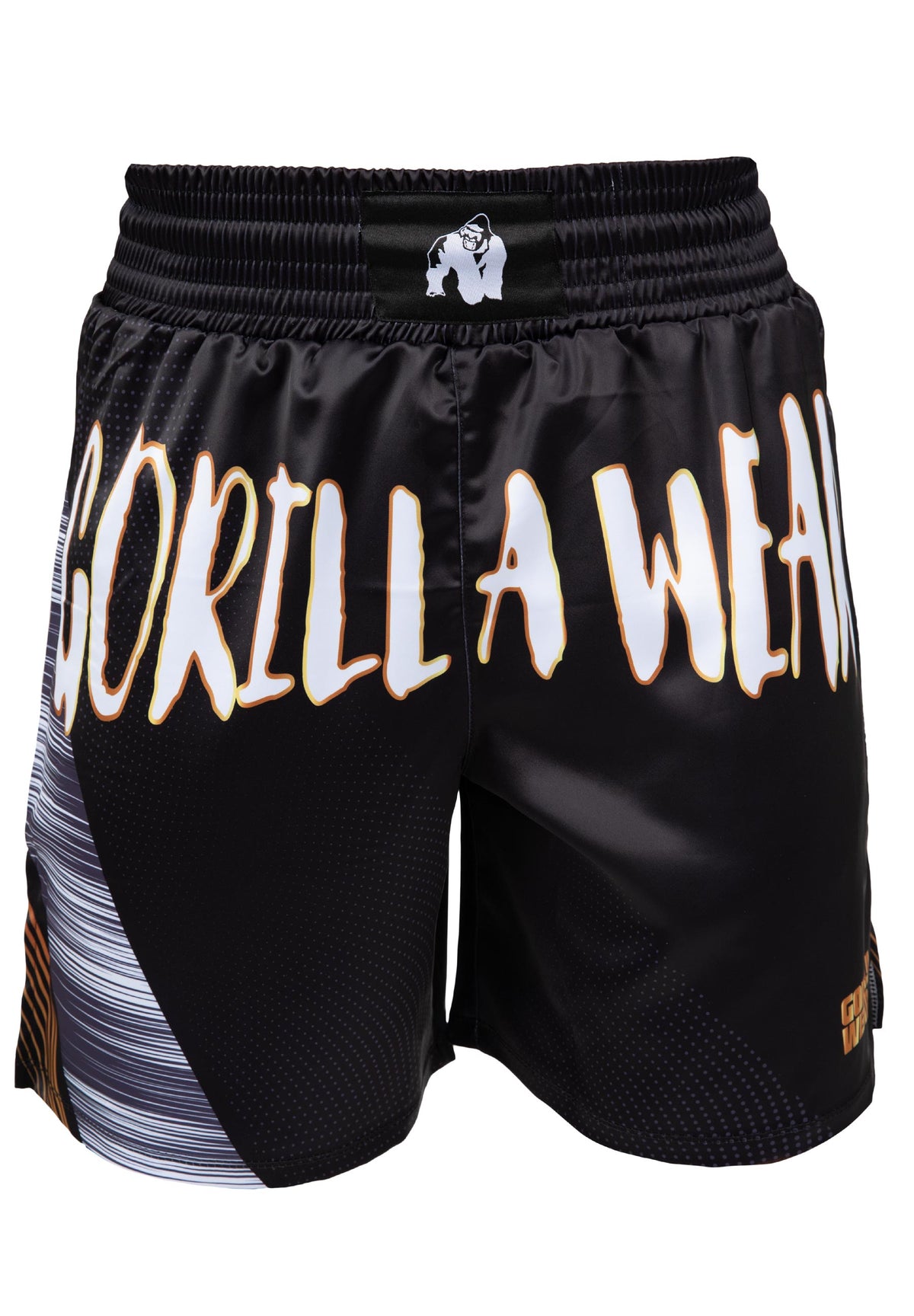 Gorilla Wear Clayton Boxing Shorts - Zwart/Goud - Afbeelding 9