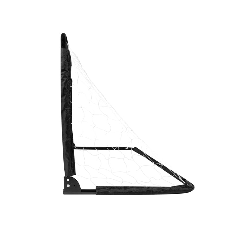 VirtuFit Inklapbaar Voetbaldoel - Panna goal - 150 x 60 cm (set van 2) - Zwart - Tweedekans
