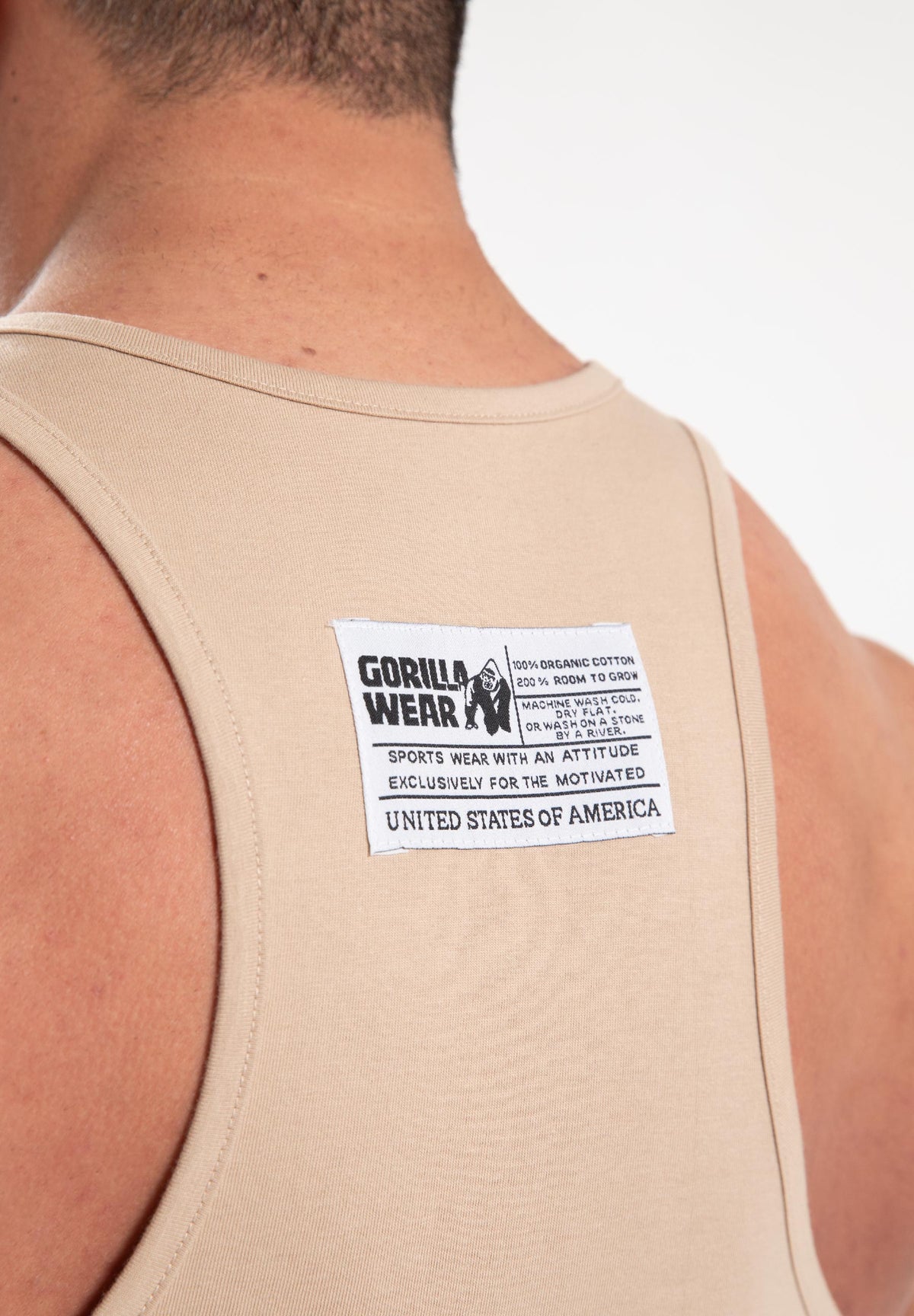 Gorilla Wear Classic Tank Top - Lichtbruin - Afbeelding 5
