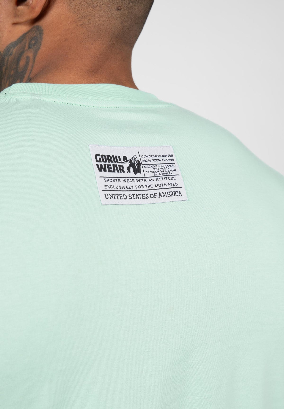 Gorilla Wear Classic T-shirt - Mint - Afbeelding 6