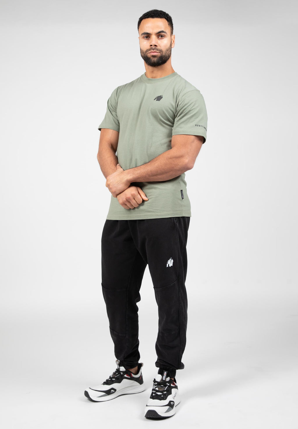 Gorilla Wear Curtis Joggingbroek - Washed Grijs - Afbeelding 6
