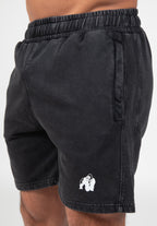 Gorilla Wear Curtis Sweat Shorts - Washed Grijs - In gebruik