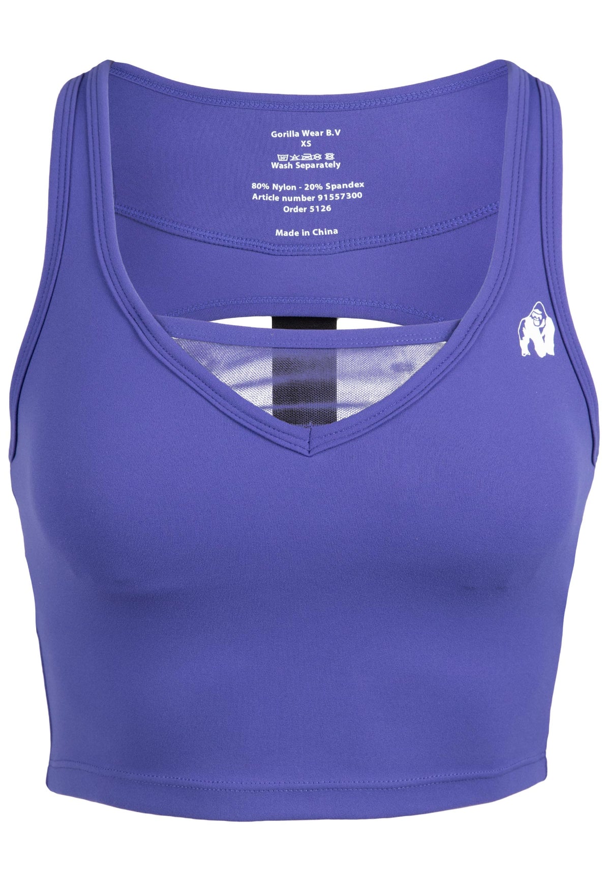 Gorilla Wear Willow Tank Top - Paars - Afbeelding 7