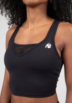 Gorilla Wear Willow Tank Top - Zwart - In gebruik